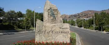 Calabasas city sign