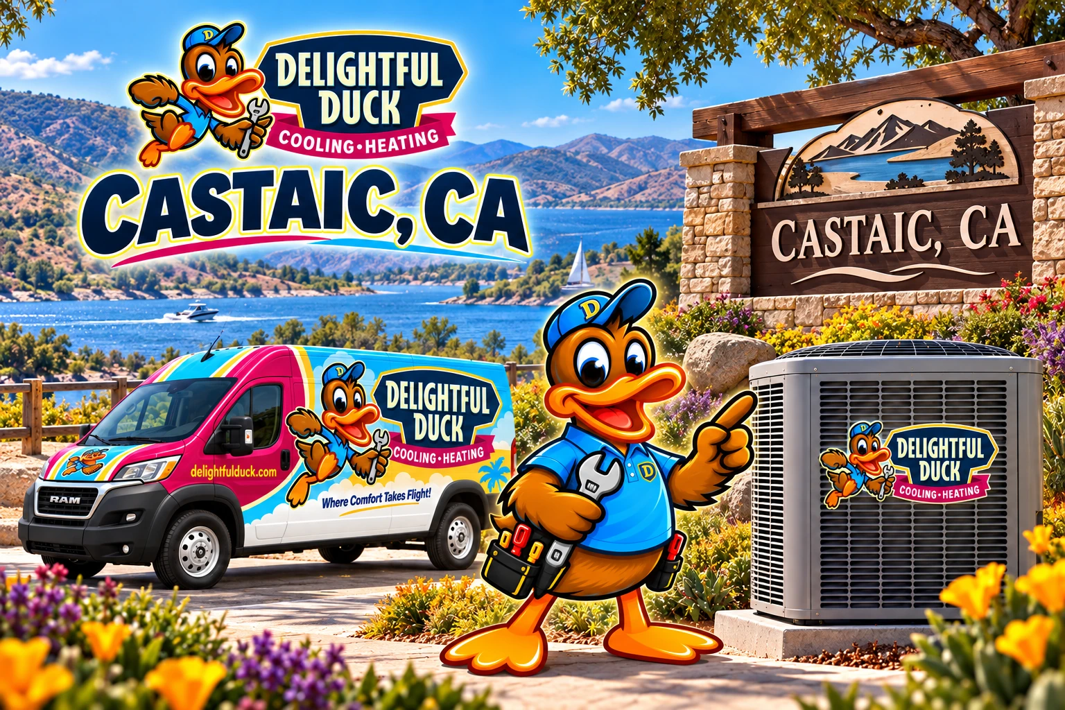 HVAC Services in Castaic, CA | Delightful Duck Cooling & Heating