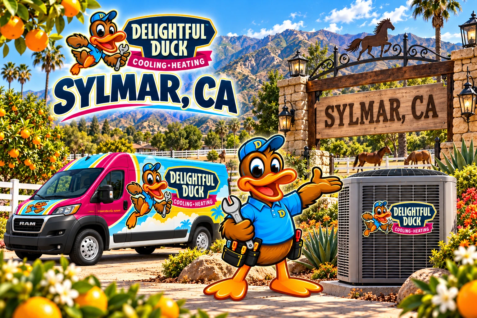HVAC Services in Sylmar, CA | Delightful Duck Cooling & Heating